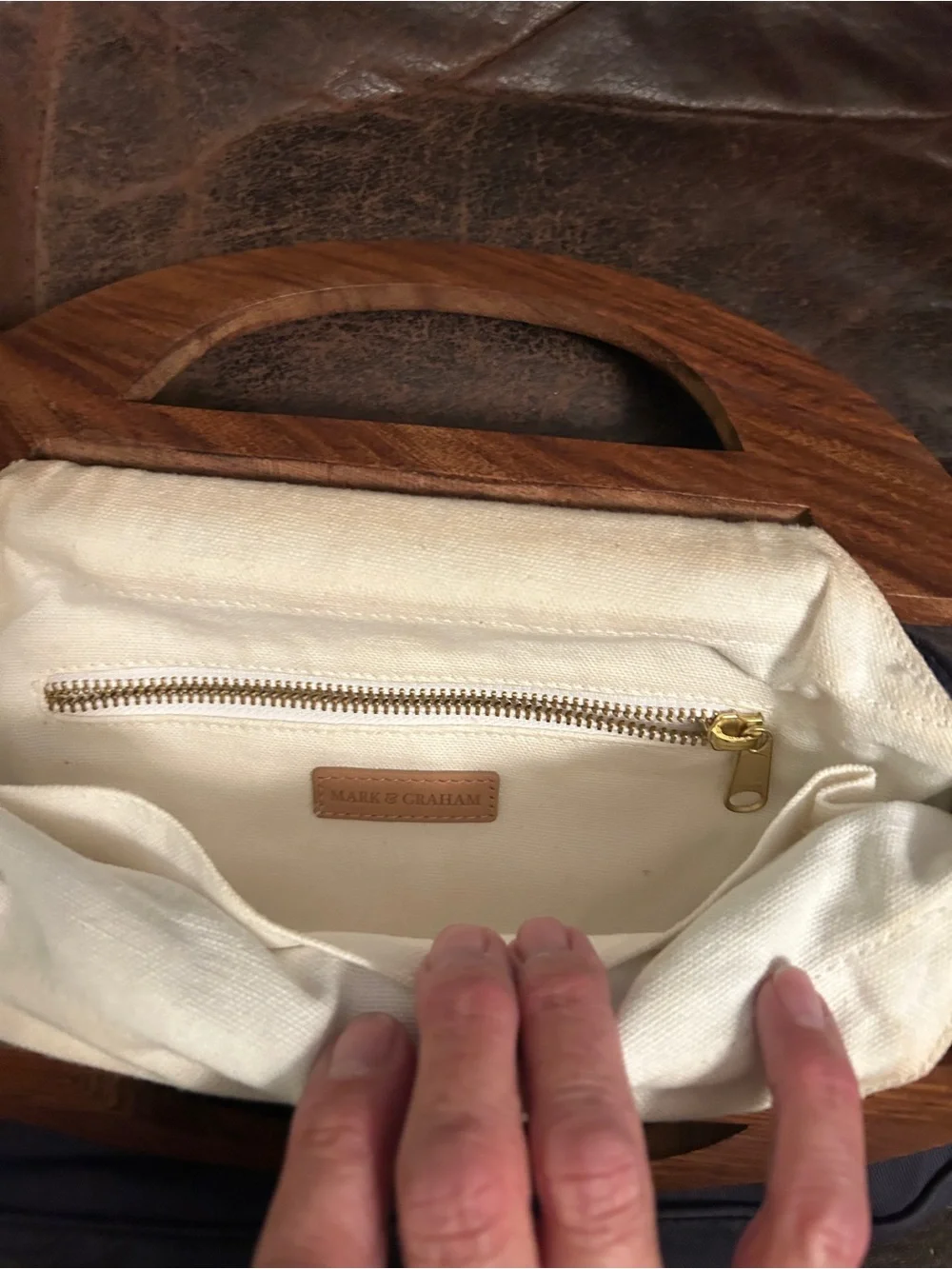 Mark and Graham clutch